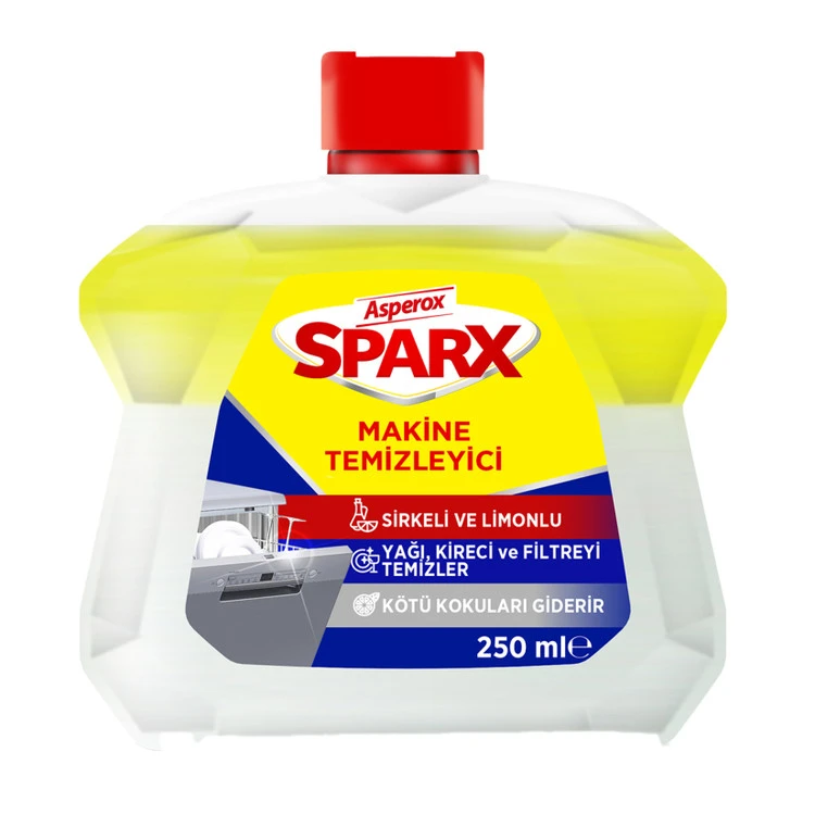 جرمگیر ماشین ظرفشویی آسپروکس Sparx با رایحه لیمو 250 میل