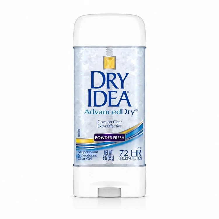 مام ژله ای درای آیدیا Dry Idea مدل Powder Fresh رایحه پودر بچه 85 گرم