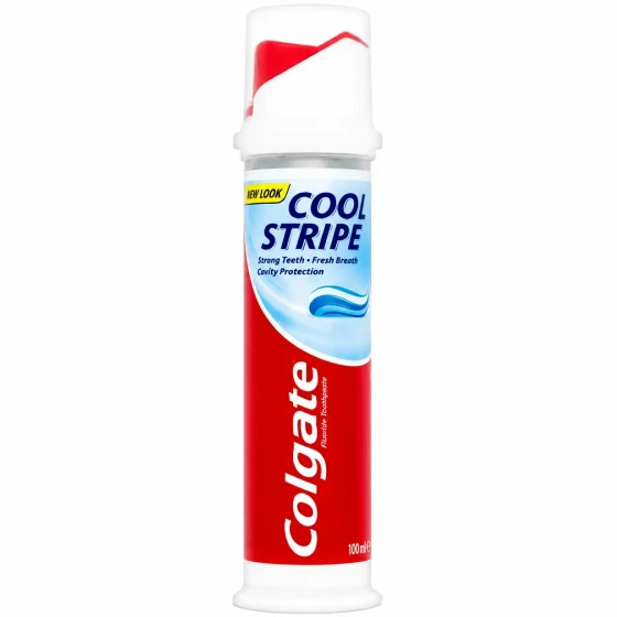 خمیر دندان پمپی کلگیت مدل Cool Stripe