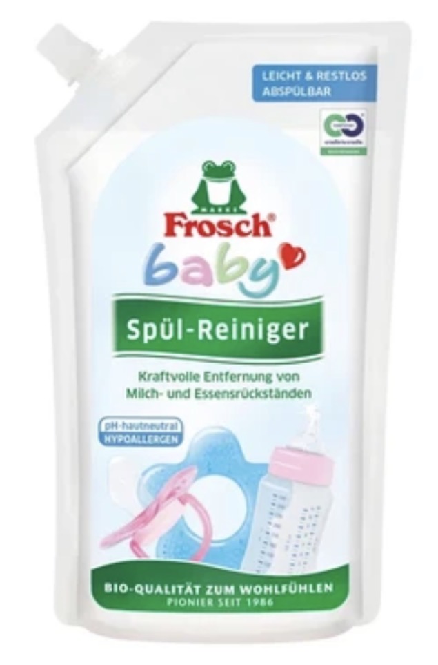 مایع استریل ظروف کودک فروش آلمانی Frosch پاکتی 500 میل