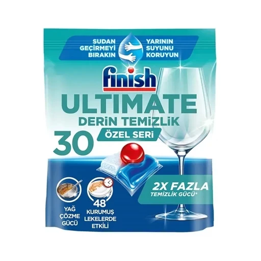 قرص ماشین ظرفشویی فینیش اولتیمیت بسته 30 عددی