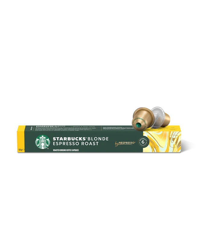 کپسول قهوه استارباکس مدل Blonde Espresso Roast بسته 10 عددی