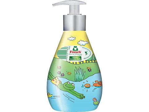 مایع دستشویی کودک فروش frosch مدل ضدحساسیت حجم 300 میل