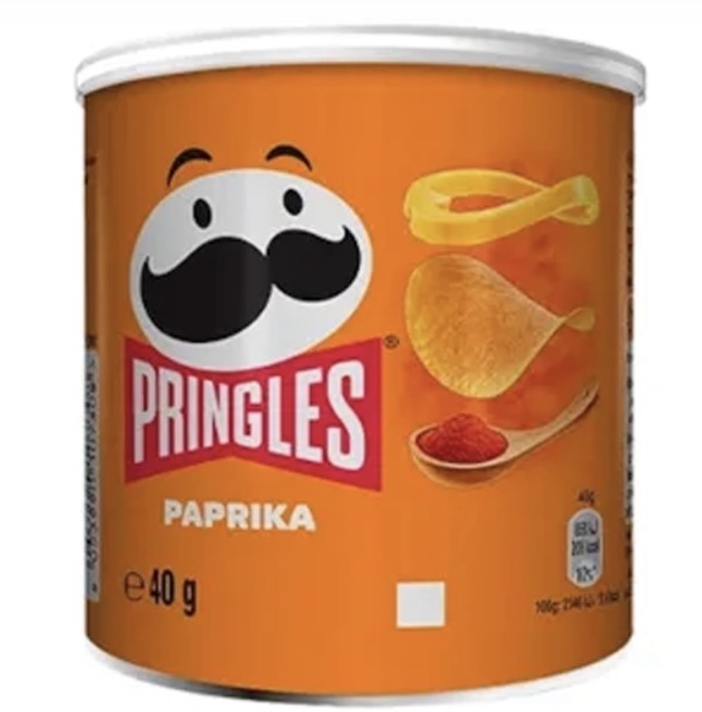 چیپس پرینگلز مدل Paprika وزن 40 گرم