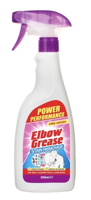اسپری لکه بر لباس البو گریس Elbow Grease مدل Power Performance حجم 500 میلی لیتر
