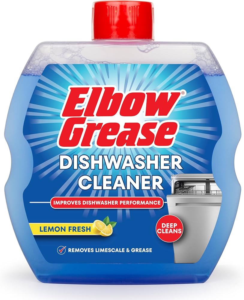 مایع جرم گیر ماشین ظرفشویی البوگریس Elbow Grease با رایحه لیمو حجم ۲۵۰ میل