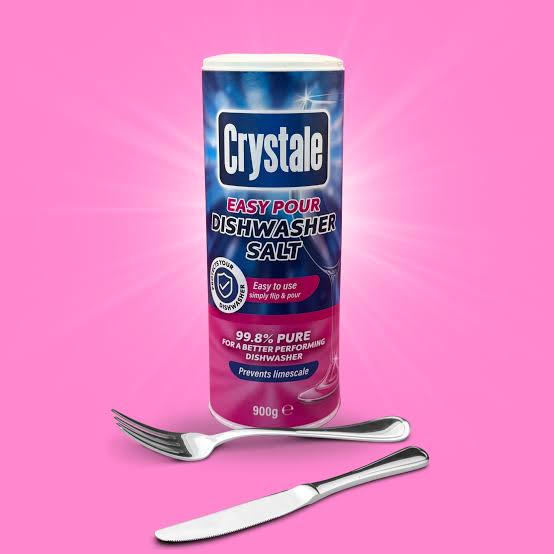 نمک ماشین ظرفشویی کریستال Crystale بسته ۹۰۰ گرمی